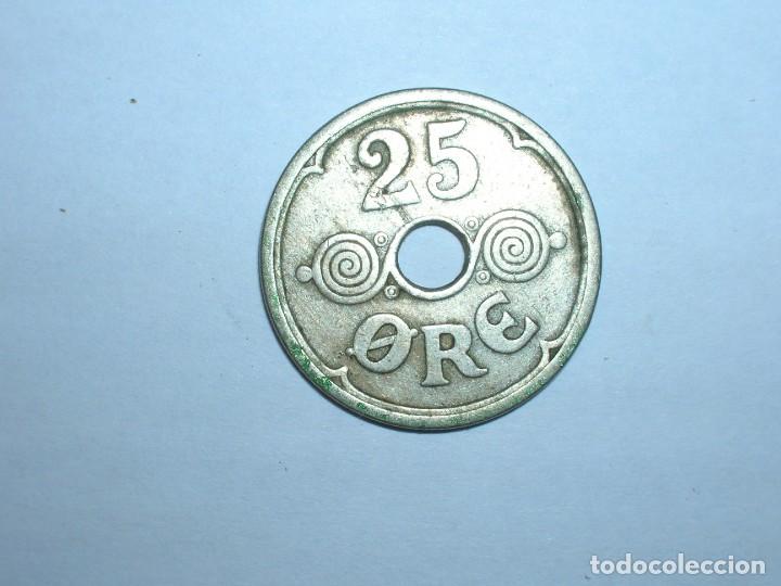 Monedas antiguas de Europa: DINAMARCA 25 ORE 1924 (6604) - Foto 2