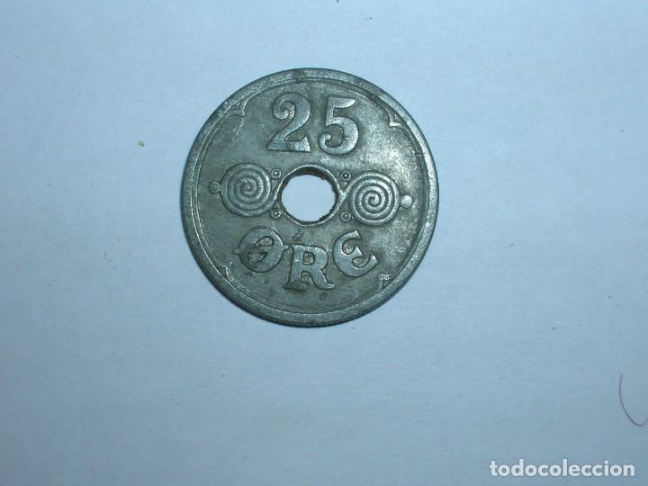 Monedas antiguas de Europa: DINAMARCA 25 ORE 1945 (6616) - Foto 2