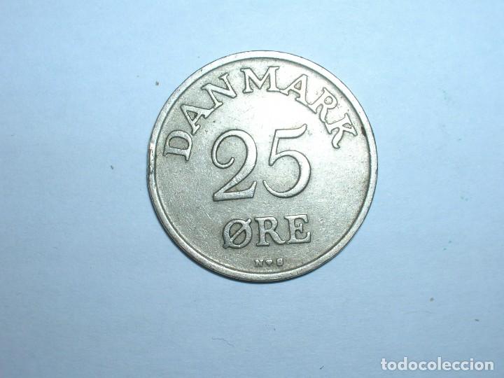 Monedas antiguas de Europa: DINAMARCA 25 ORE 1948 (6619) - Foto 2