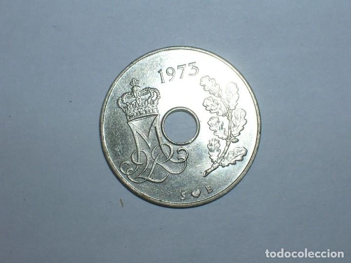 Monedas antiguas de Europa: DINAMARCA 25 ORE 1973 (6646) - Foto 1