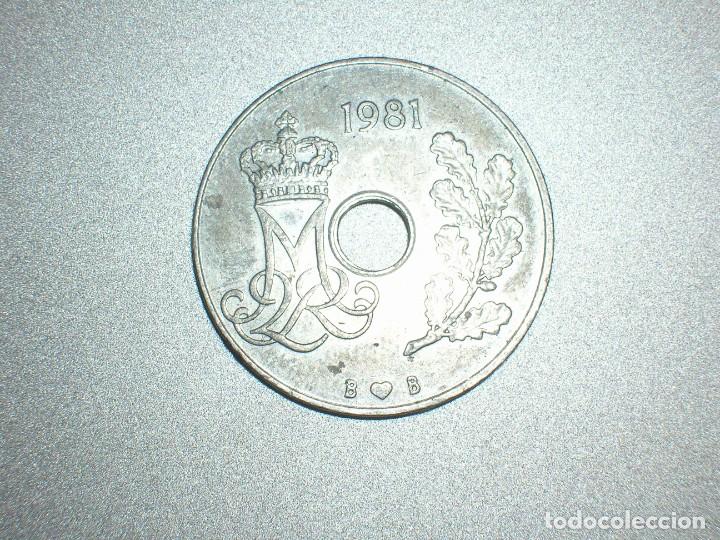 Monedas antiguas de Europa: DINAMARCA 25 ORE 1981 (6654) - Foto 1