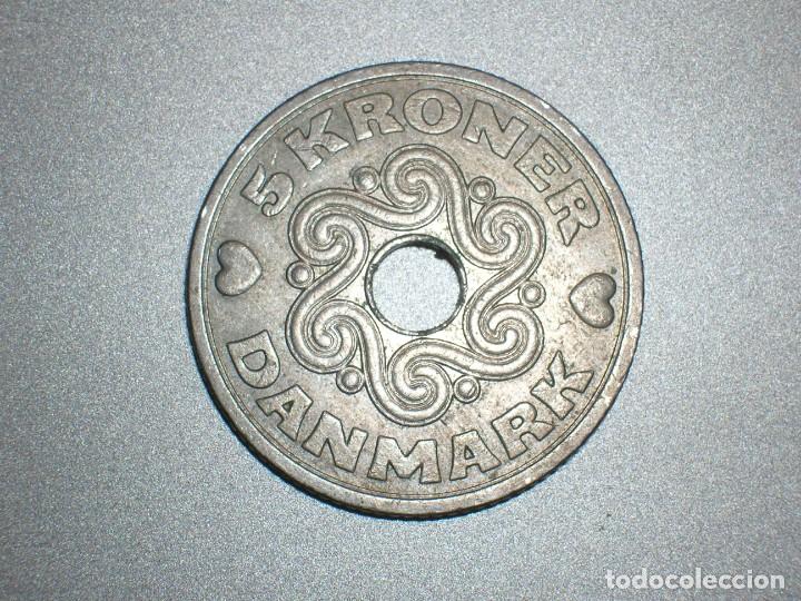 Monedas antiguas de Europa: DINAMARCA 5 CORONAS 1990 (6663) - Foto 2
