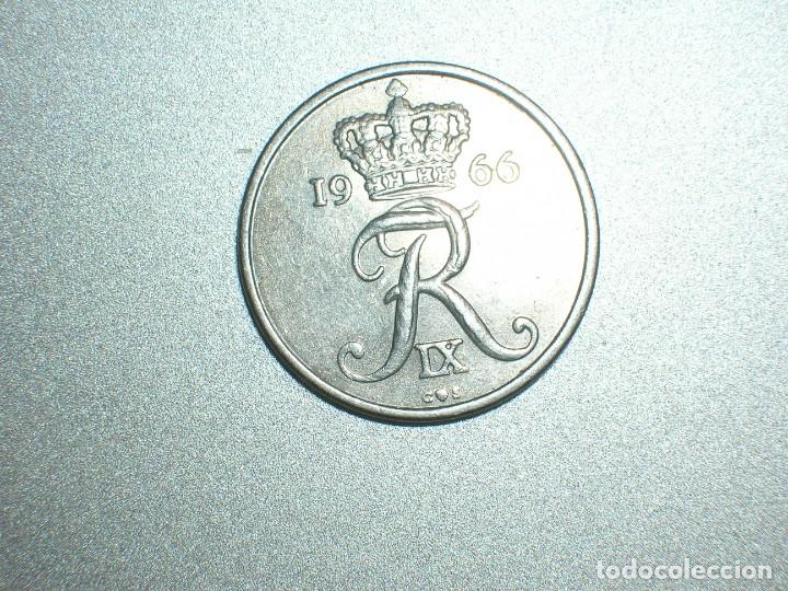 Monedas antiguas de Europa: DINAMARCA 10 ORE 1966 (6708) - Foto 1