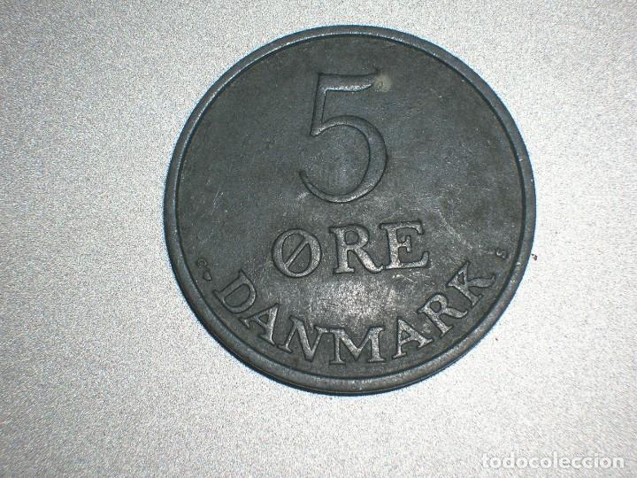 Monedas antiguas de Europa: DINAMARCA 5 ORE 1956 (6768) - Foto 2