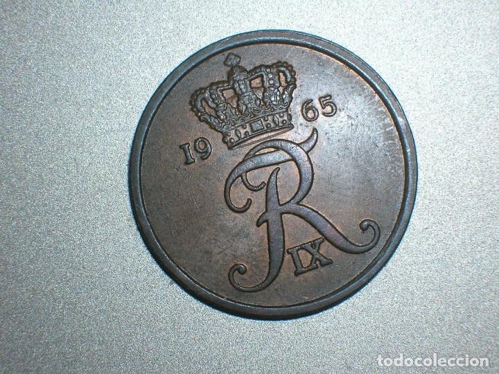Monedas antiguas de Europa: DINAMARCA 5 ORE 1965 (6780) - Foto 1