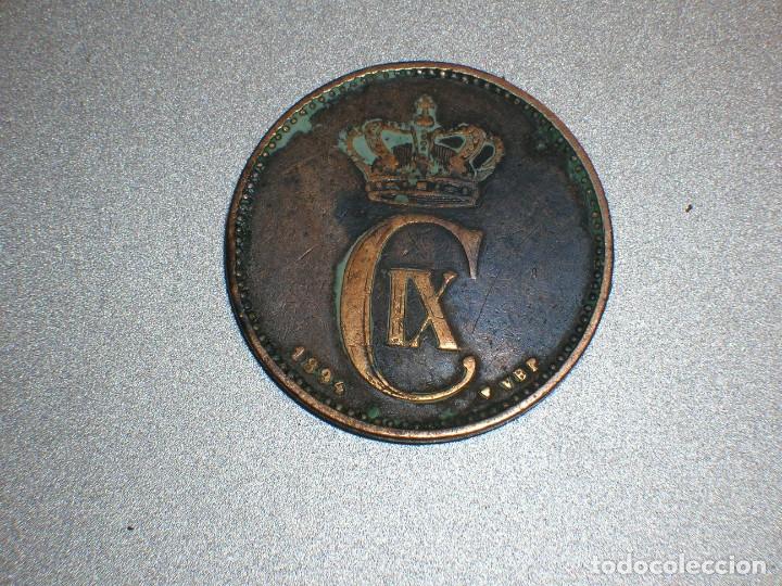 Monedas antiguas de Europa: DINAMARCA 2 ORE 1894 (6813) - Foto 1