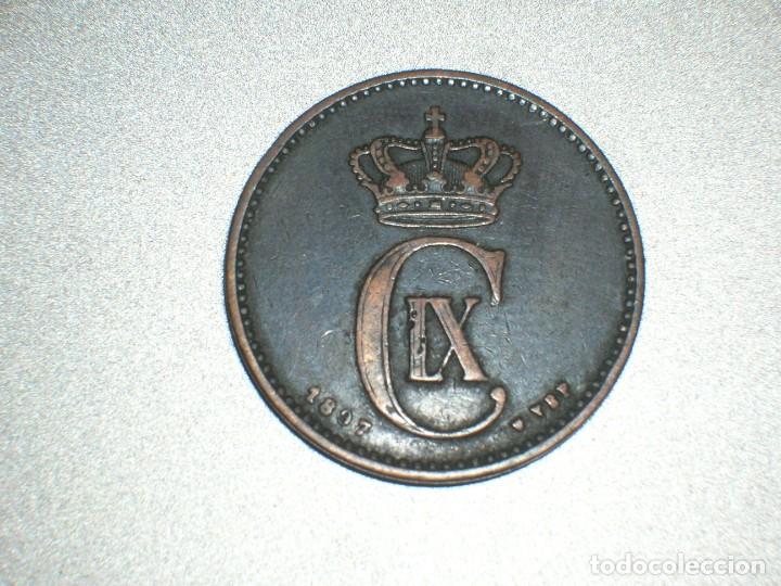 Monedas antiguas de Europa: DINAMARCA 2 ORE 1897 (6814) - Foto 1