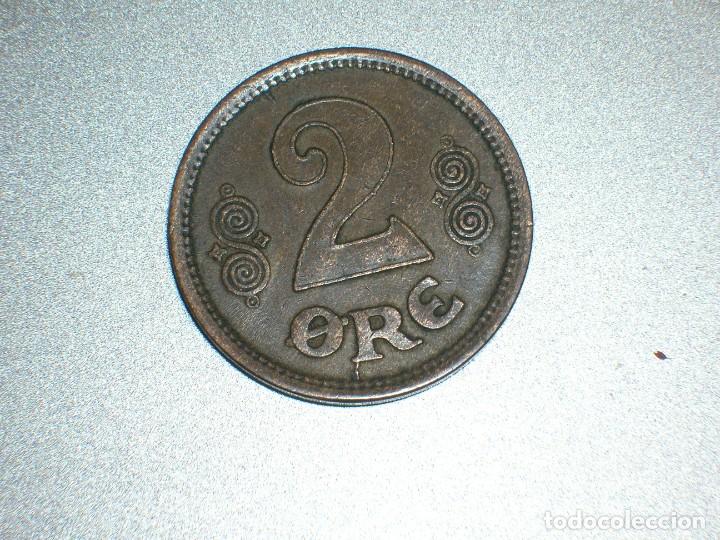 Monedas antiguas de Europa: DINAMARCA 2 ORE 1915 (6819) - Foto 2