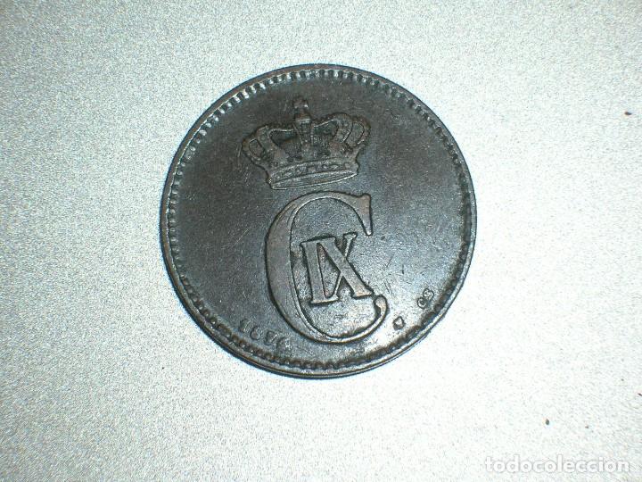 Monedas antiguas de Europa: DINAMARCA 2 ORE 1874 (6824) - Foto 1
