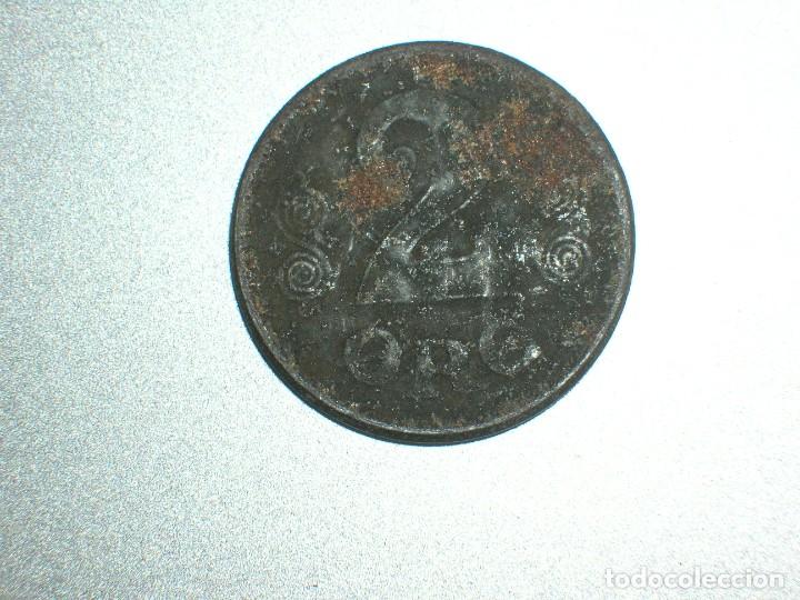 Monedas antiguas de Europa: DINAMARCA 2 ORE 1918 (6828) - Foto 2