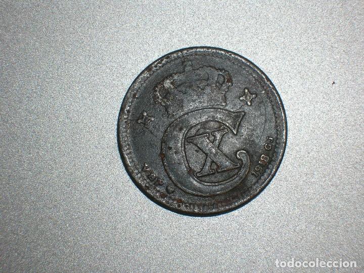 Monedas antiguas de Europa: DINAMARCA 2 ORE 1918 (6830) - Foto 1
