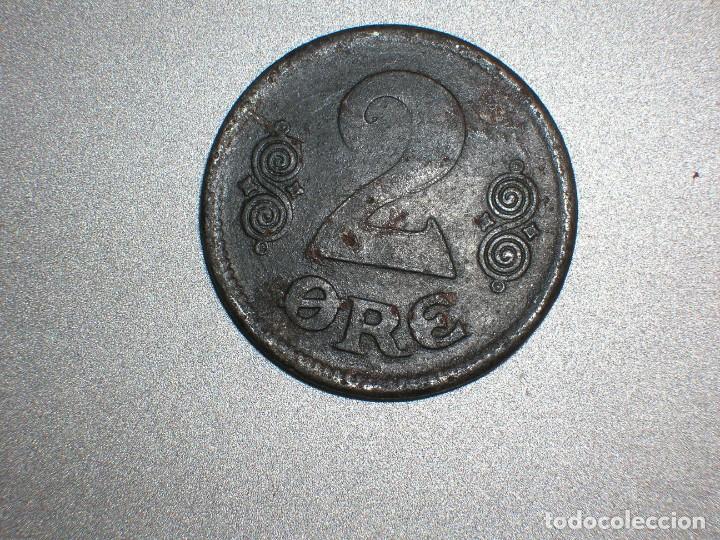 Monedas antiguas de Europa: DINAMARCA 2 ORE 1918 (6830) - Foto 2