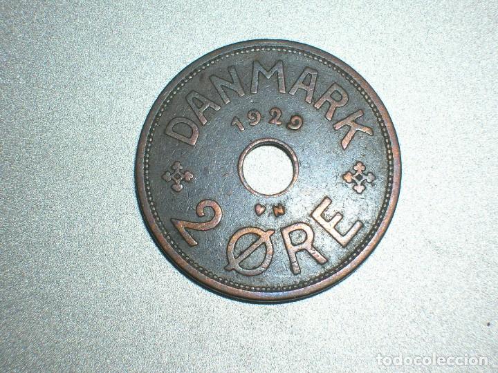 Monedas antiguas de Europa: DINAMARCA 2 ORE 1929 (6838) - Foto 2