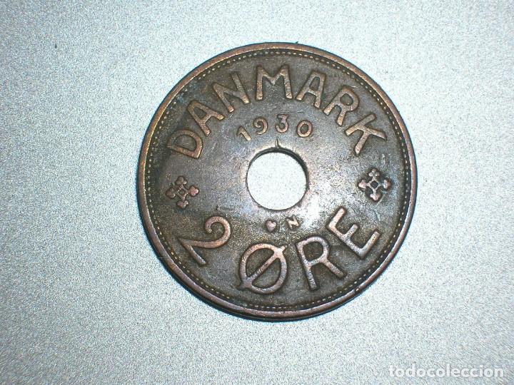 Monedas antiguas de Europa: DINAMARCA 2 ORE 1930 (6839) - Foto 2