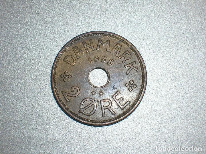 Monedas antiguas de Europa: DINAMARCA 2 ORE 1935 (6843) - Foto 2