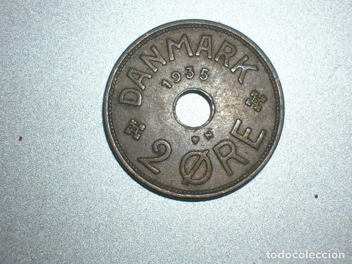 Monedas antiguas de Europa: DINAMARCA 2 ORE 1935 (6854) - Foto 2