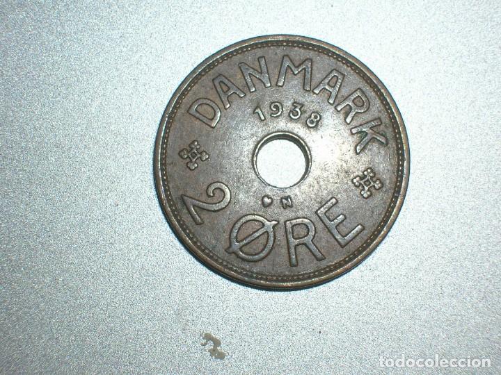 Monedas antiguas de Europa: DINAMARCA 2 ORE 1938 (6857) - Foto 2