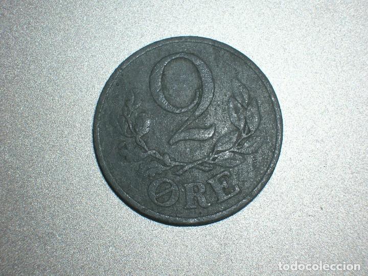 Monedas antiguas de Europa: DINAMARCA 2 ORE 1942 (6861) - Foto 2