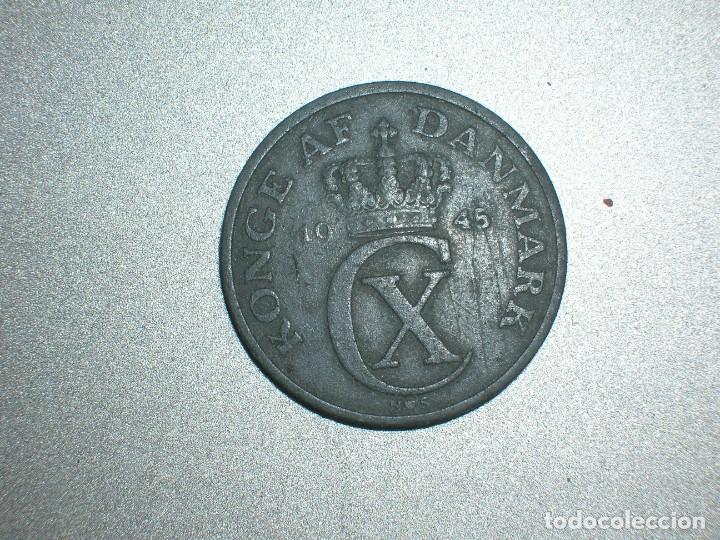 Monedas antiguas de Europa: DINAMARCA 2 ORE 1945 (6864) - Foto 1