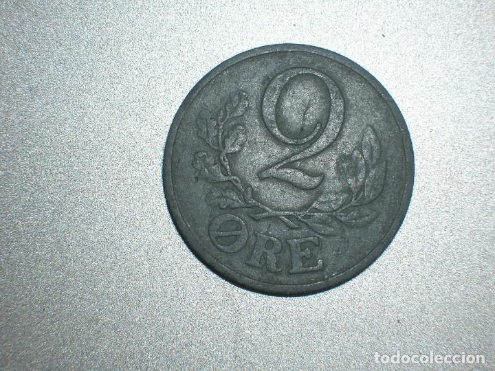 Monedas antiguas de Europa: DINAMARCA 2 ORE 1945 (6864) - Foto 2