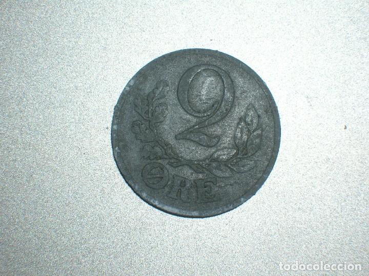 Monedas antiguas de Europa: DINAMARCA 2 ORE 1943 (6868) - Foto 2