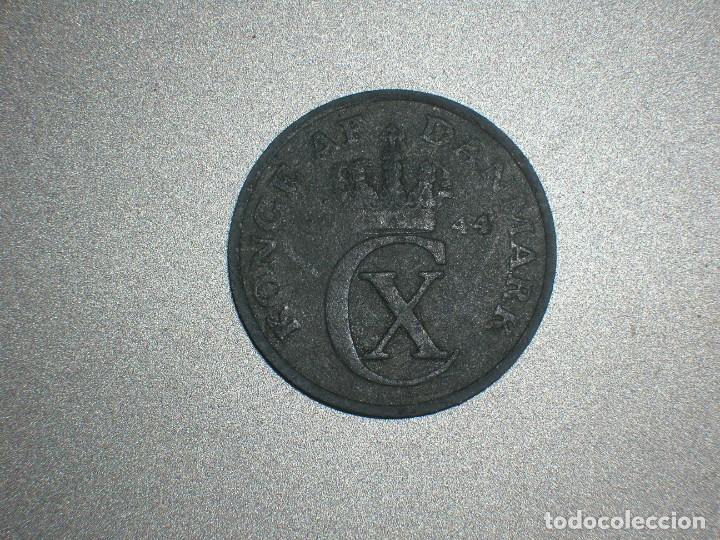 Monedas antiguas de Europa: DINAMARCA 2 ORE 1944 (6869) - Foto 1