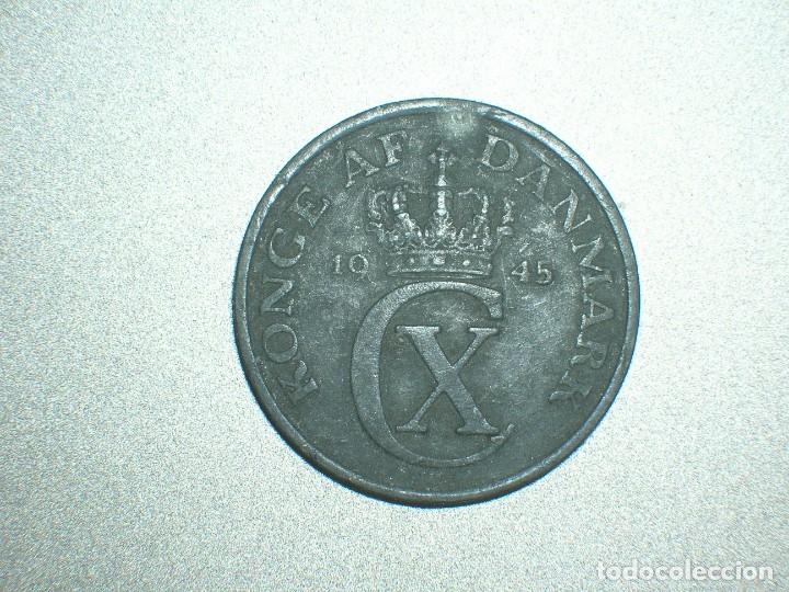 Monedas antiguas de Europa: DINAMARCA 2 ORE 1945 (6870) - Foto 1