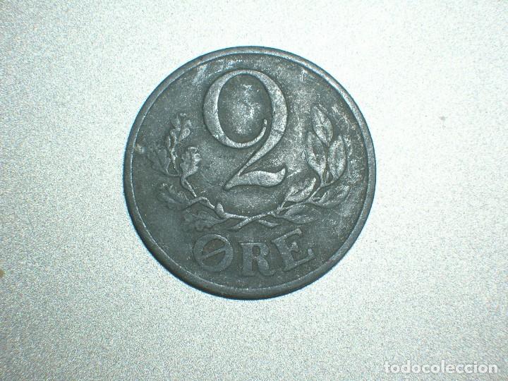 Monedas antiguas de Europa: DINAMARCA 2 ORE 1945 (6870) - Foto 2