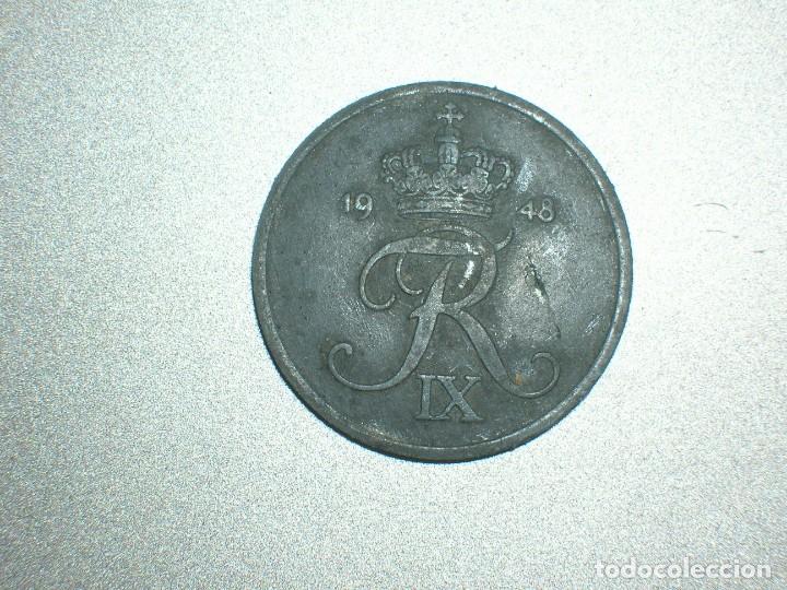 Monedas antiguas de Europa: DINAMARCA 2 ORE 1948 (6872) - Foto 1