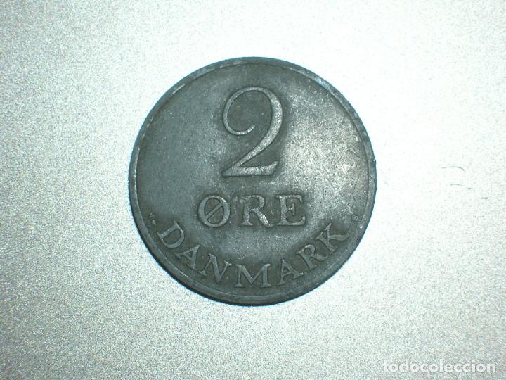 Monedas antiguas de Europa: DINAMARCA 2 ORE 1948 (6872) - Foto 2