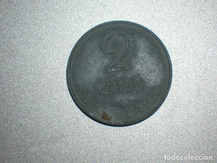 Monedas antiguas de Europa: DINAMARCA 2 ORE 1956 (6880) - Foto 2