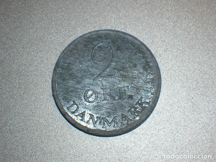 Monedas antiguas de Europa: DINAMARCA 2 ORE 1963 (6887) - Foto 2