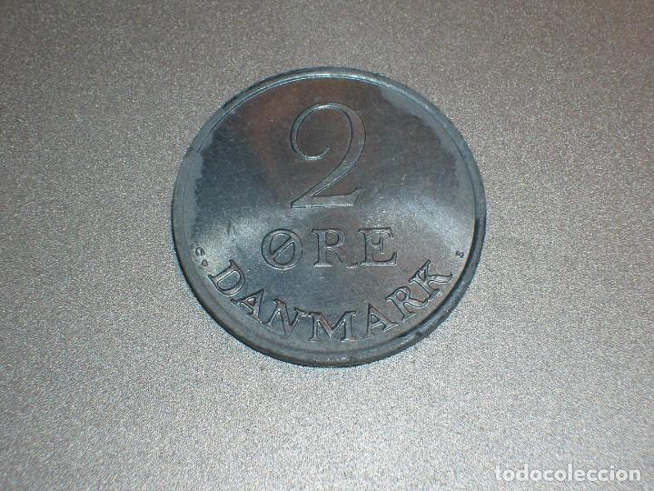 Monedas antiguas de Europa: DINAMARCA 2 ORE 1971 (6895) - Foto 2