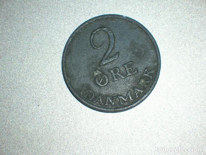 Monedas antiguas de Europa: DINAMARCA 2 ORE 1948 (6896) - Foto 2