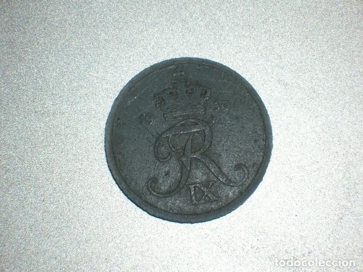Monedas antiguas de Europa: DINAMARCA 2 ORE 1950 (6897) - Foto 1