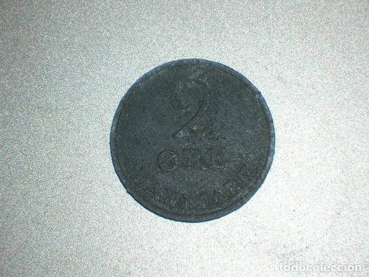 Monedas antiguas de Europa: DINAMARCA 2 ORE 1950 (6897) - Foto 2
