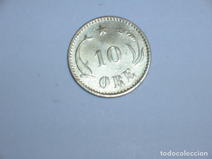 Monedas antiguas de Europa: DINAMARCA 10 ORE 1903 (7100) - Foto 2