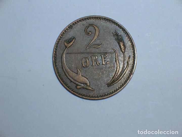 Monedas antiguas de Europa: DINAMARCA 2 ORE 1897 (7105) - Foto 2