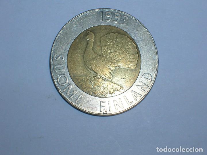Old Coins of Europe: FINLANDIA 10 MARCOS 1993 (7407)