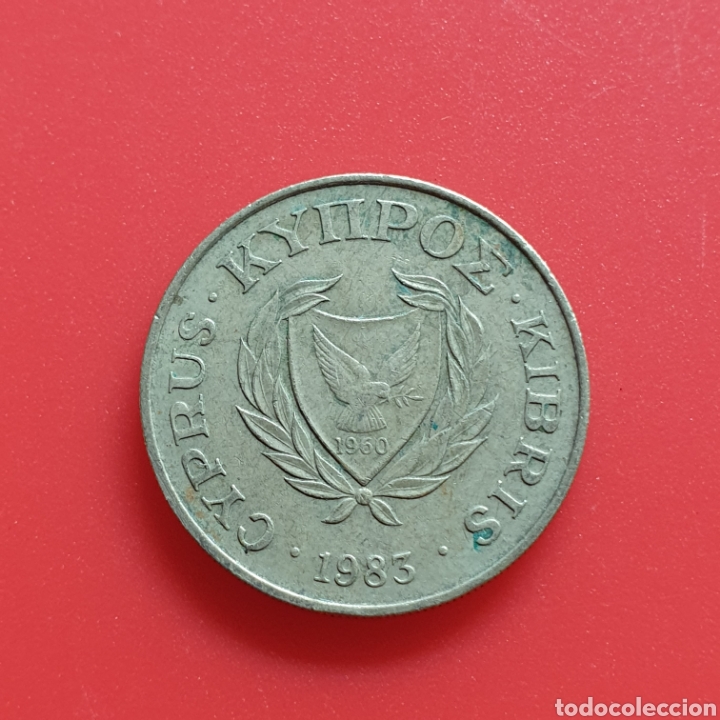 Monedas antiguas de Europa: Chipre 10 cents 1983 - Foto 1