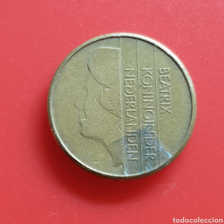 Monedas antiguas de Europa: Holanda 5 gulden 1989 - Foto 1