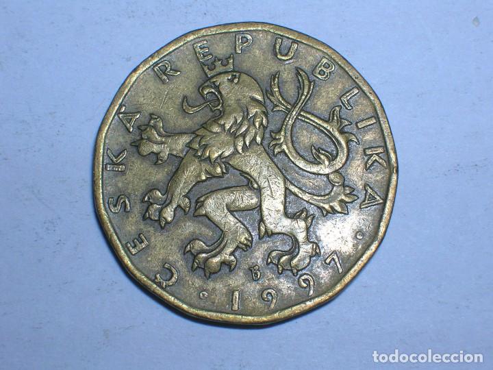 Old Coins of Europe: REPUBLICA CHECA 20 CORONAS 1997 (7977)