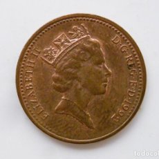Monedas antiguas de Europa: MONEDA DE 1 PENIQUE - ONE PENNY - REINO UNIDO 1992. Lote 214066030