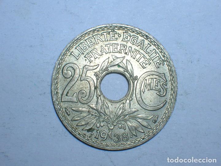 Monedas antiguas de Europa: FRANCIA 25 CENTIMOS 1938 (8441) - Foto 1