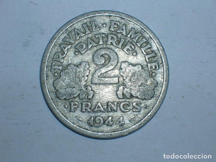 Monedas antiguas de Europa: FRANCIA 2 FRANCOS 1944 B (8564) - Foto 2