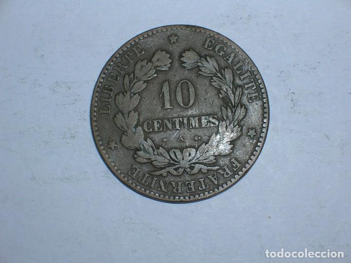 Monedas antiguas de Europa: FRANCIA 10 CENTIMOS 1879 A (8567) - Foto 2