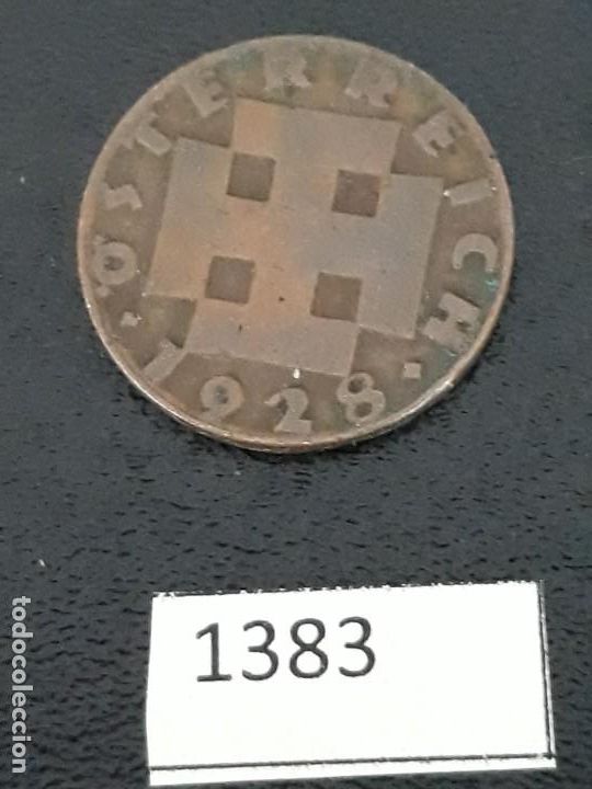 Monedas antiguas de Europa: Austria 2 groschen 1928 - Foto 1