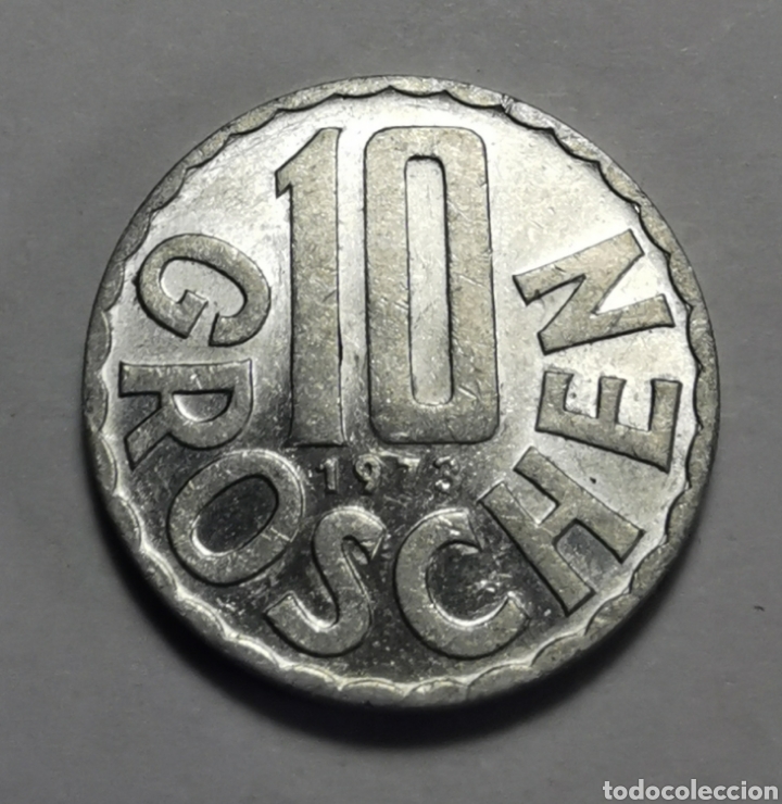 Monedas antiguas de Europa: MONEDA AUSTRIA ... 10 GROSCHEN 1973 // BC - Foto 1