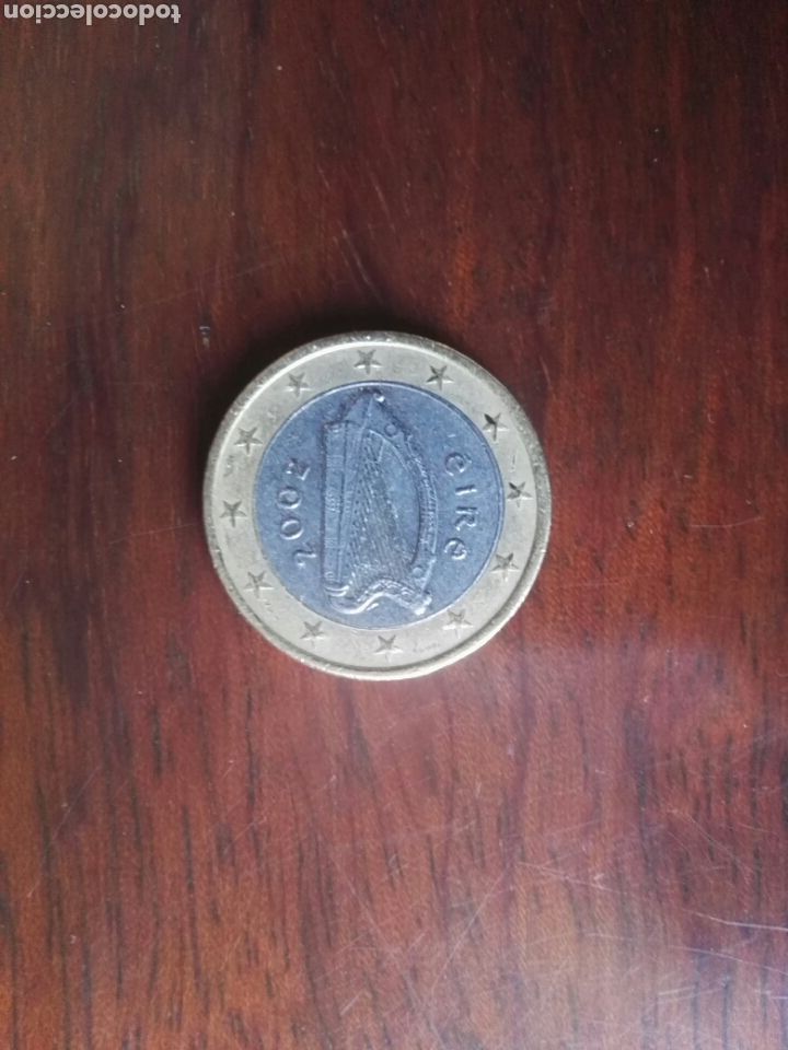 Monedas antiguas de Europa: Moneda de 1&euro;. Irlanda - Foto 1