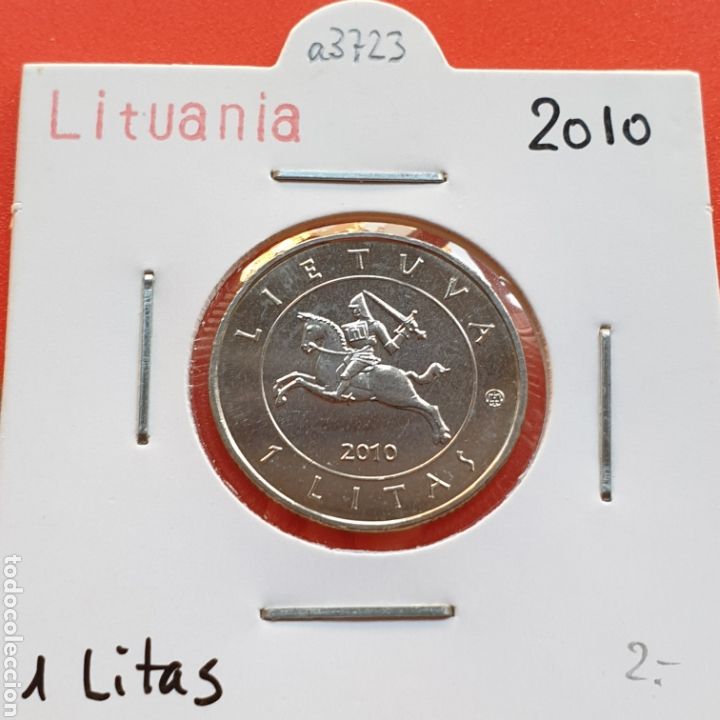 Monedas antiguas de Europa: Lituania 1 litas 2010 - Foto 1